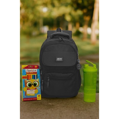 KIT MORRAL ESCOLAR GRIS